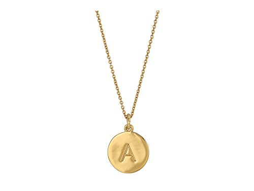 kate spade new york® Gold Initial Pendant – Gold-plated Metal – C...