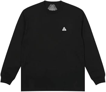 PALACE(パレス) P3 Tシャツ 25SS 黒　M Palace】 Palace P3 Long Sleeve Black - 24FW (Palace Skateboards/T