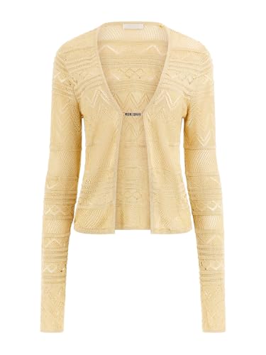 GUESS Women's Eco Long Sleeve Nellie Cardigan Sweater