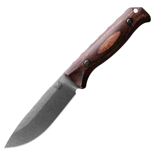 Benchmade - Saddle Mountain 15002 Hunting Knife with Wood Handle (15002)