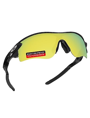 Image of PRO+ Polycarbonate Replacement Lenses & Rubber Kits for Oakley RadarLock Series Sunglasses