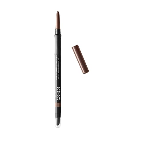 KIKO Milano Unlimited Precision Automatic Eyeliner And Khôl 12, Lápiz De Ojos Automático Para Uso Interno Y Externo