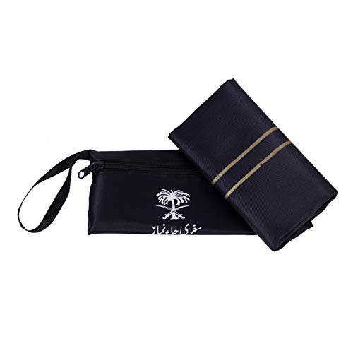 Tiipro Prayer Mat (Black, Polyester, Standard, 1 Piece),Large Rectangle, 110 x 69 cm (B07KK8VJKR) Amazon Price History, Amazon Price Tracker