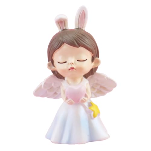 Figura Pequeña de Ángel con Luz LED de Noche miniatura 1