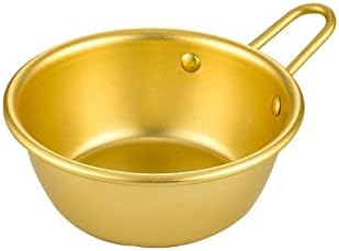 Creamer Pitcher Rice Wine Bowl Round Makgeolli Wine Cup Kitchen Seasoning Dish Food Dipping Sauce Container with Handle Milk Pitcher (Color : 12cm)