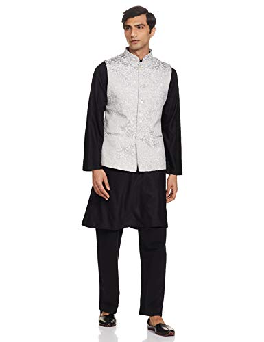 Image of Ethnix by Raymond Ethnix Mens Regular Fit Bundi