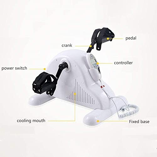 Elektrische pedaaltrainer Draagbare mini-hometrainer Revalidatiemachine Handarm Kniebeenoefening Trapmachine - Afbeelding 3