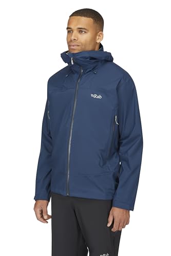 Rab Men's Downpour Plus 2.0 Waterproof Breathable Jacket for Hiking & Climbing4