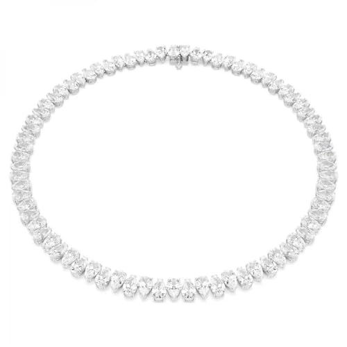 Collier Swarovski Matrix 5662277 forme poire blanc le cadeau idéal pour femme