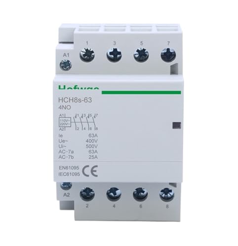 Contacteur domestique automatique 4P 63A pour circuits 110V