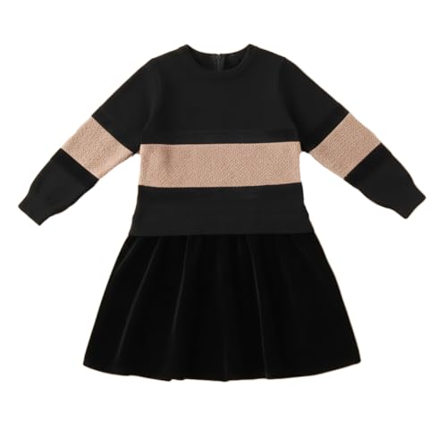 Image of Bold N Elegant Girls Winter Woolen Sweater Dress with Ruffles & Bow | Full Sleeve Woolen Warm Dress for Infant Toddler Baby Girls