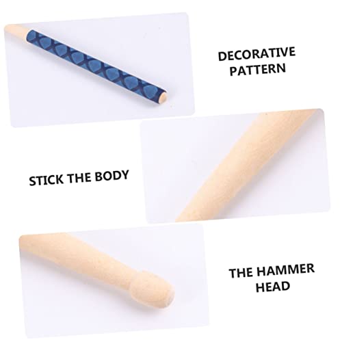 Baquetas profesionales de madera de arce con funda miniatura 5