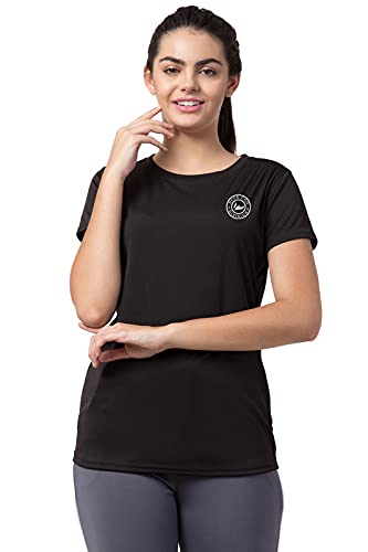 Image of BLUECON Women's Slim Fit Polyester T-Shirt