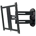 SANUS Full Motion TV Wall Mount for 32-90 Inch TVs, Universal Articulating Wall Bracket with Swivel, Tilt & Extension, Heavy Duty Steel (Elite Advanced Full-Motion 4D 32"-65")