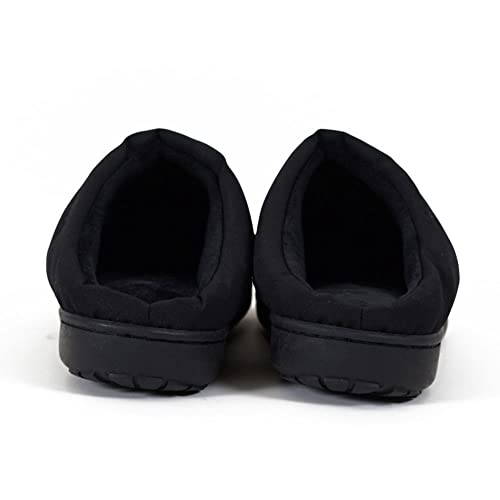 SUBU Unisex Black Nannen Slippers Medium (US Men’s 8-9 / US Women’s 10-11) Soft Cushioning Extra Warm Insulated Slippers3