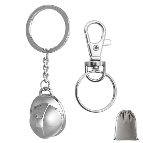 GENSMILE Llavero de casco de seguridad regalo para hombres y