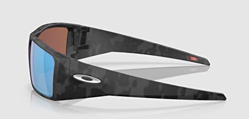 Oakley Heliostat Sunglasses Matte Black Camo with Prizm Deep Water Polarized Lens3