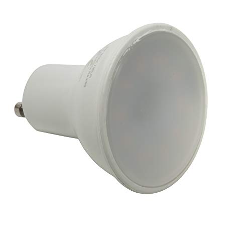 Lampe LED GU10 8 W puissance équivalente à 72 W 720 lumens lumière diffuse 230 V Cover