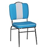 ABMESSUNGEN - Höhe: 90 cm // Breite: 47 cm // Tiefe: 45 cm // Sitzfläche (BxT): 46 x 42 cm // Weitere Abmessungen finden Sie in der Beschreibung.