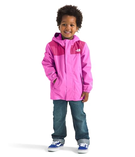 Image of THE NORTH FACE Kids' Antora Rain Jacket | Waterproof, Breathable, 3-piece Hood, Secure Zip Hand Pocket