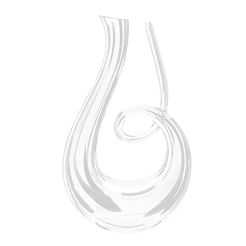 OFFSCH Wine Decanter Red Wine Carafe 1300ml Crystal Glass Aerator Perfect for Business Household Use