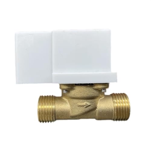 Électrovanne électrique 12V normalement fermée laiton G1/2 chauffe-eau - 6