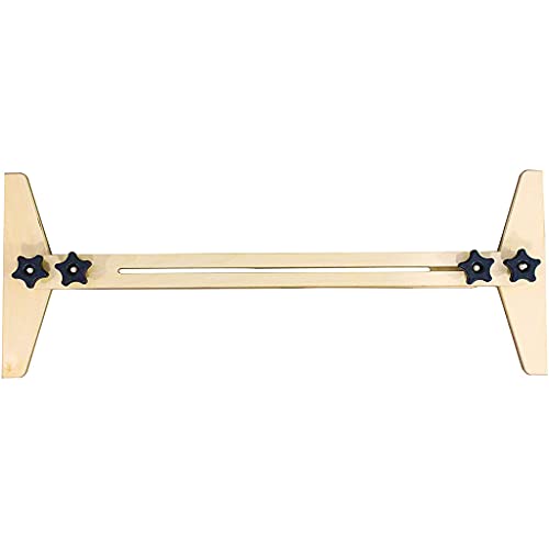 Outil de mesure de gabarit d'escalier extensible de 20,3 à 35,6 cm pour contremarches
