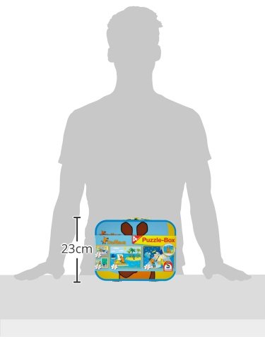 Schmidt Spiele 55597 Die Maus, 4 Kinderpuzzle im Metallkoffer, 2x26 2x48 Teile – Bild 5