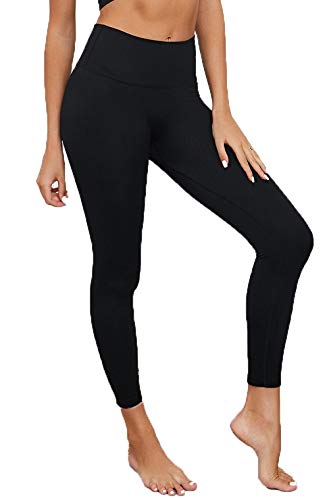 Correr Pantalones para Mujeres De Cintura Alta Pantalones De La Yoga De La Panza De Control Cómo Efectuar Pantalones Cover