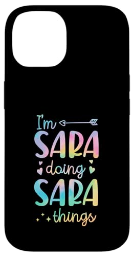 I'm Sara Doing Sara Things �p�[�\�i���C�Y ���O �X�}�z�P�[�X iPhone 14 �p