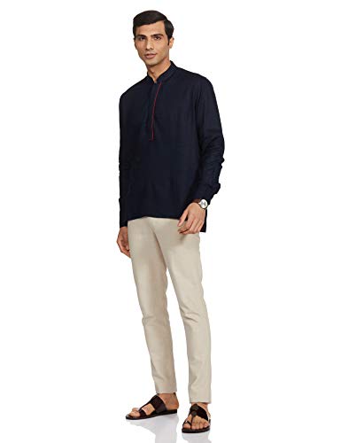 Image of Ethnix by Raymond Men's Regular Fit Tunic Shirt