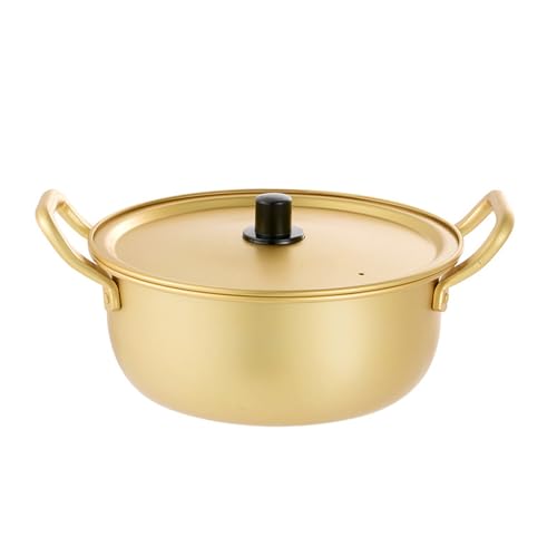 Aluminum Alloy Korean Ramen Noodle Pot,Ramen Pot Instant Noodle Pot Korean Pot Instant Noodle Pot for Electric Ceramic Heaters(1#)