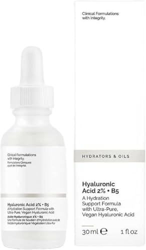 The Original Ordinary Hyaluronic Acid 2% + B5, Suero Hidratante Multiprofundidad para una Piel Más Tersa y Tersa, la Hidratación Duradera 11
