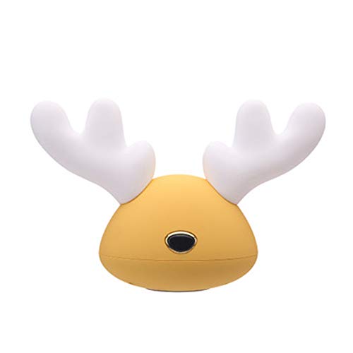 Preisvergleich Produktbild Led Schreibtischlampe, Fürsorgliche Lesung Nachttischlampe Für Studenten, Süße Mini Geweih Tischlampe Für Das Arbeitszimmer Kinder Weihnachtsgeschenk