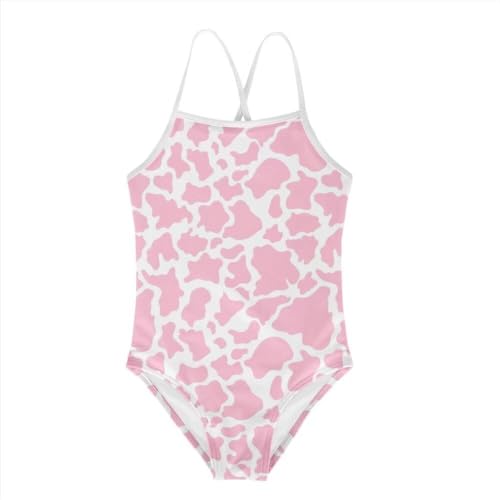 Girl Funny Cute Beach Sport Halter One Piece Swimsuit Bathing Suit for 3-10 Year
