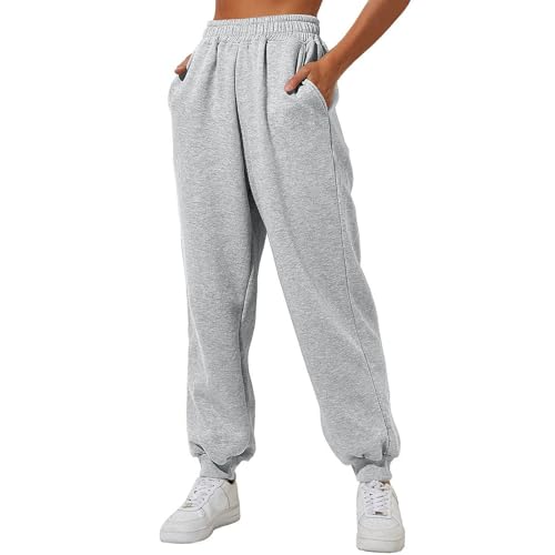 Risipu Jogginghose Damen Baggy Hohe Taille Baggy Jogginghose Damen...