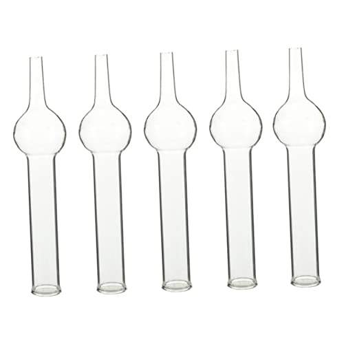 Tube de séchage laboratoire de chimie lot de 5 tubes simples pour résoudre l'humidité des gaz