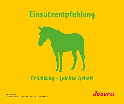 JOSERA Leichter Mix (1 x 20 kg) | Premium Pferdefutter mit energiereduzierter Rezeptur | haferfrei | Müsli für Pferde in leichter Arbeit oder Erhaltung| 1er Pack