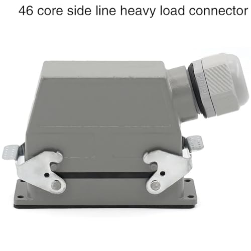 Conector rectangular industrial HDC de 46 núcleos con alta protección impermeable 5