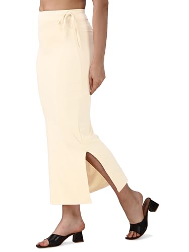 Image of Mehrang Microfiber Saree Shapewear Petticoat for Women, Cotton Blended Shape Wear Dress for Saree