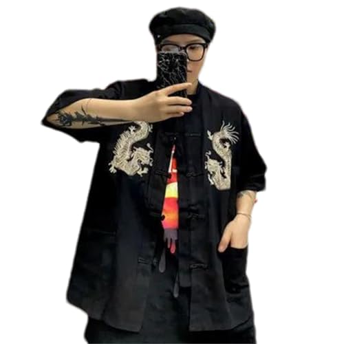 Chemise décontractée homme style chinois : la solution textile contre la chaleur