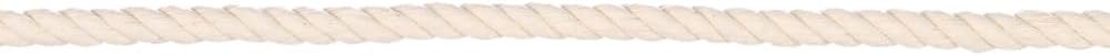 Rope and Cord White Twisted 100% Natural Cotton Rope – Lengths from 10’-600’ – 3/8"
