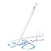 Produktbild Stift für iPad Apple Pencil USB C, Stylus Pen für iPad 10./9/8/7/6. Gen/Pro 12''/12,9''/11"/Mini 6/5. /Air 13"/11"/6/5/4/3, Präzise Kontrolle, Magnetische