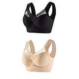 GFPGNDFHG Bandeau BH gepolstert Damen Crop top Sport große größe trägerpolster 110a Bustier Spitze Bikini Nahtloser