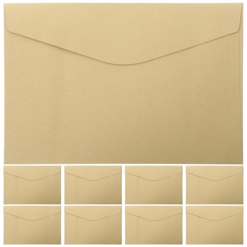 Sobres clásicos para bodas y celebraciones Abaodam con tarjetas de invitación fáciles de sellar