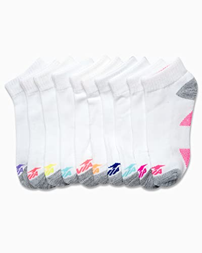 Avia Girls Athletic Performance Cushion Quarter Cut Ankle Socks (10 Pack)2