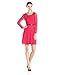 Star Vixen Women's Long Sleeve Lace Skater Dress with Belt