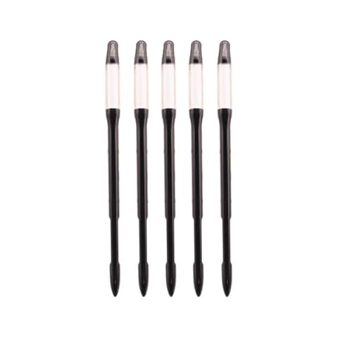 Sustee Aquameter - Medium - Black - Bundle of 5 - Leave-in Soil Moisture Meter for Potted Plants - Plant Water Sensor - Refillable Cover