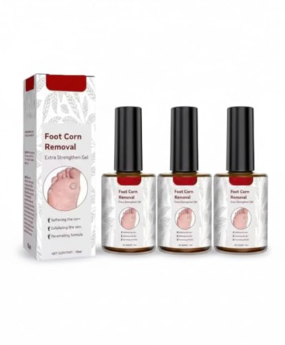 Image of Corn Ease Foot Eliminator Gel | Fast-Acting, Pain-Free Corn & Callus Remover | Gentle Formula for Soft, Smooth Feet | Effective Corn Treatment Gel for Men & Women | 30ml (3)