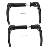 Ajustement polyvalent : adaptez cette poignée de traction aux hangars, aux portes de garage, aux saunas ou comme poignées de porte-fenêtres, offrant une compatibilité universelle pour la plupart des configurations extérieures et intérieures, poignées de portail extérieures, poignée de porte de hangar